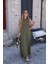 Mottisfashion Kadın Sıfır Kollu Bisiklet Yaka Viskon Elbise 3