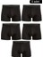 Erkek Likralı Pamuklu Boxer Özel Hijyenik Ambalajlı 5'li Paket 1