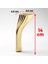 Mobilya Ayağı Ayakları Ünite Baza Koltuk Kanepe Sehpa Masa Tabure 14 cm Gold Altın Metal 3