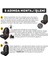 Land Rover Range Rover Sport 1 2005-2013 Uyumlu 1+1 Kırmızı Tay Tüyü Koltuk Kılıfı 6