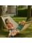 Tek Kişilik Kumaş Hamak Dayanıklı Yıkanabilir Bahçe Hamağı 95X180 cm 1