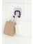 2 Adet Yapışkanlı Çift Kancalı Banyo Mutfak Askısı Metal Askılık Duvar Askı Organizer 3