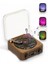 Nostaljik Bluetooth Hoparlör - Gece Lambası Bt-Sd-Aux + Pikap Görünümlü Bluetooth Hoparlör+ Dalga Sesi Modlu 4