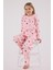 Kız Çocuk Kaşkorse Pijama Takım, %95 Pamuk %5 Elastan 1