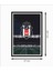 Beşiktaş Logo Çerçeve Görünümlü Dekoratif Ahşap Poster 2