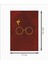 Harry Potter Gözlük Şimşek Logo Dekoratif Retro Ahşap Poster 2