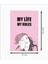 My Life My Rules Dekoratif Ahşap Poster 2