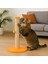 Tangerine – Doğal Ahşap 50 cm Renkli Kapaklı Jüt Kedi Tırmalama Direği 3