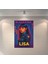 Blackpink Lisa Dekoratif Retro Ahşap Poster 1