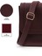 Bordo SHK127 Suni Deri Iç Fermuar Cepli Çıtçıt Kapamalı El,kol ve Omuz Çantası U:17 E:22 G:7 cm 5