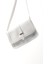 Beyaz Shk127 Deri Iç Fermuar Cepli Çıtçıt Kapamalı El,Kol Ve Omuz Çantası U:17 E:22 G:7 Cm 6