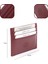 Bordo SHK68 Unisex Suni Deri Süper Ince Model Kağıt Para Bölmeli Kredi Kartı ve Kartvizitlik Kartlık Cüzdan 4
