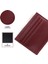 Bordo SHK68 Unisex Suni Deri Süper Ince Model Kağıt Para Bölmeli Kredi Kartı ve Kartvizitlik Kartlık Cüzdan 5