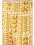 Kadın Desenli Viskon Pantolon 6749 - Sarı 5