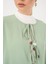 Kadın Önü Bağcıklı Tunik Pantolon Ikili Takım 6744 - Mint 4