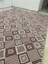 Kareli Model Halı Örtüsü Çift Yönlü Dokuma Savan Kilim 1