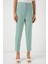 6650 Yüksek Bel Kumaş Pantolon - Mint 4