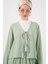 Kadın Ayrobin Kimono Etek Ikili Takım 8047 - Mint 2