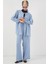 Kadın Önü Bağcıklı Tunik Pantolon Ikili Takım 6744 - Mavi 3
