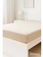 Tek Kişilik Düz Penye %100 Pamuklu Lastikli Çarşaf 100X200 cm Newsheet Bej 1