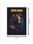 Iron Man Demir Adam 3 Dekoratif Retro Ahşap Poster 2