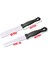 Pasta Sıvama Spatulası Oval ve Sivri Uçlu 2 Li Set 2