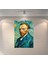 Van Gogh Portre Art Dekoratif Retro Ahşap Poster 1