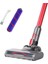 Dyson V15 V11 V10 V8 V7 Için Sert Ahşap Zemin Süpürgesi Aparatı Yedek Yumuşak Rulo Fırça Çubuğu LED Işığı (Yurt Dışından) 4