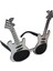 Gümüş Renk Gitar Şekilli Parti Gözlüğü 1