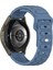 Galaxy Watch (46MM) Uyumlu 22MM Yeni Tasarım Silikon KORDON-132 Mavi 2