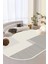 Dijital Kaymaz Yıkanabilir Çizgili Oval Gri Salon Halısı Mutfak Halısı Koridor Halısı Balkon Halısı DC-4287 1