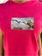 Michelangelo Cat / Kadın Pembe Renk T-Shirt 1