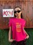 Only Good Vibes/ Kadın Pembe Renk T-Shirt 1