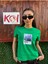Pantone J9Z / Kadın Yeşil Renk T-Shirt 1
