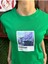 Pantone J9Z / Kadın Yeşil Renk T-Shirt 2