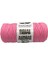 Taranabilir Makrome Ipi Taranan Makrame Pamuk Ipliği 5 mm 250 gr Pembe 1