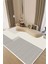 Dijital Kaymaz Yıkanabilir Modern Çizgili Gri Salon Halısı Mutfak Halısı Balkon Halısı Yolluk DC-4257 1