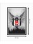 Beşiktaş Kartal Logo Çerçeve Görünümlü Dekoratif Ahşap Poster 2