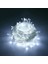 100 Ledli 8 Fonksiyonlu 10 Metre LED Aydınlatma Dekor Lambası (Beyaz) 3