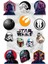 Star Wars Temalı Laptop Notebook Tablet Sticker Seti 1