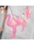 10LU Pilli LED Flamingo Dekoratif Işık Zinciri Aydınlatma 1,5 mt 4