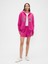 Kadın Pembe Gap Logo Fleece Fermuarlı Sweatshirt 4