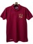 Bordo Lacoste Tasarım Polo Yaka 1