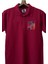 Bordo Lacoste Tasarım Polo Yaka 3