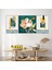 Dekoratif 3lü Kanvas Tablo 3