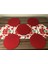 Kırmızı Gelincik Desenli Runner & Supla 2