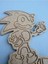 Ahşap Boyanabilir 2'li Kirpi Sonic Boyama Seti Okul Öncesi Boyama Etkinliği. 2