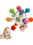 Bebek Montessori Duyusal Diş Kaşıyıcı Top – Motor Becerileri Gelişim Oyuncağı - Çok Renkli 1