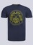 Orijinal Lisanslı Lacivert Tribün Tek Renk Logolu Erkek Tshirt 1