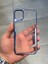 Iphone 11 Uyumlu Şerit Detaylı Darbe Emici Şeffaf Silikon Kılıf 1